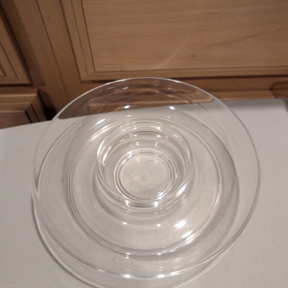 Clear Plastic Dish/Bar Accessory
